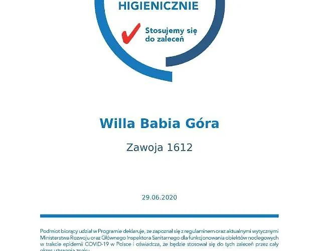 דירה Babia Gora זאבוייה