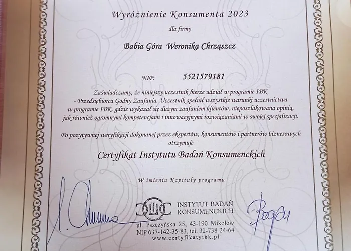 Babia Gora דירה זאבוייה